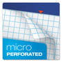 Ampad Quad Double Sheet Pad, Quadrille Rule (4 sq/in), 100 White 8.5 x 11.75 Sheets View Product Image