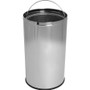 Genuine Joe Push Open Round Top Receptacle (GJO58885) View Product Image