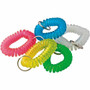 Baumgartens Wrist Coil Keychain ASSORTED Colors (KC-7000) - Assorted Product Image 