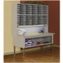 Mayline Work Table, 60"x30"x29"-36", Pebble Gray (MLNTB60PG) View Product Image