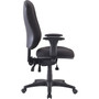 Lorell Managerial Task Chair, 26-3/4"x26"x48-1/4"-51", Black (LLR66153) View Product Image