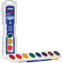 Prang Semi-Moist Washable Watercolors - 8 Color(s) - Assorted - 0.10 fl oz - Washable Product Image 