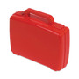 deflecto Little Artist Antimicrobial Storage Case, Red View Product Image
