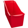 deflecto Antimicrobial Book Bin, 14.2 x 5.34 x 7.35, Red View Product Image