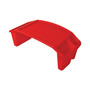 deflecto Antimicrobial Lap Desk, Rectangular, 23.35w x 12d x 8.53h, Red View Product Image
