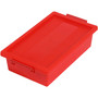 deflecto Little Artist Antimicrobial 2.5 Qt Tote, Red View Product Image
