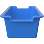 Antimicrobial Rectangle Storage Bin, Blue (DEF39510BLU) View Product Image