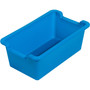 Antimicrobial Rectangle Storage Bin, Blue (DEF39510BLU) View Product Image