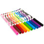 Cra-Z-Art Super Washable Markers, Fine Bullet Tip, Assorted Colors, 10/Set (CZA1016148) View Product Image