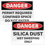 Avery; Danger Header Printable Outdoor Vinyl Signs (AVE61553) View Product Image
