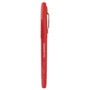 Universal Porous Point Pen, Stick, Medium 0.7 mm, Red Ink, Red Barrel, Dozen (UNV50503) View Product Image