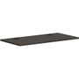 HON Mod HLPLRW4824 Work Surface - x 48" Width x 24" Depth - Finish: Slate Teak Product Image 