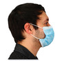 Impact Malt By Impact Three-Ply Face Mask with Ear Loops, 50 Box, 40 Boxes/Carton View Product Image