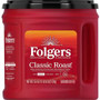 Folgers Ground Classic Roast Coffee - Medium - 25.9 oz Per Canister - Ground - Classic Roast - (FOL30407) Product Image 