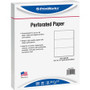 Printworks Pre-Perforated Paper for Invoices, Statements, Gift Certificates & More - Letter - 8 1/2" x 11" - 20 lb Basis Weight - Sustainable Forestry Initiative (SFI) - Perforated - (PRB04120) Product Image 