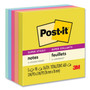 Post-it Notes Super Sticky Note Pads in Summer Joy Collection Colors, 3" x 3", Summer Joy Collection Colors, 90 Sheets/Pad, 5 Pads/Pack View Product Image