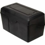 Advantus Index Card Holder - 4.8" Height x 7" Width x 4.8" Depth - Plastic - Black Product Image 