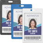 Advantus Vertical Rigid ID Badge Holder - Support 2" x 3.25" Media - (AVT97068) Product Image 