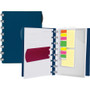 Ampad Versa Crossover Notebook, 3-Subject, Wide/Legal Rule, Navy Cover, (60) 11 x 8.5 Sheets View Product Image