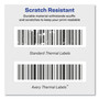 Avery Thermal Printer Labels, Thermal Printers, 1.13 x 3.5, Clear, 120/Roll, 1 Roll/Pack View Product Image
