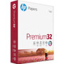 HP Papers Premium32 Laser Paper - White - 100 Brightness - Letter - 8 1/2" x 11" - 32 lb Basis Weight Product Image 