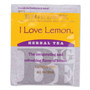 Bigelow I Love Lemon Herbal Tea, 0.06 oz Tea Bag, 28/Box View Product Image