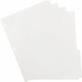 Business Source 3-Ring Plain Tab Indexes - 5 Write-on Tab(s) - 5 Tab(s)/Set - 2" Tab Width - 8.5" Divider Width x 11" Divider Length - Letter Product Image 