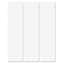 Business Source Multipurpose Address Labels - 1" Width x 2 5/8" Length - Permanent Adhesive - Laser, Inkjet - Bright White - 30 / Sheet Product Image 
