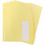 Business Source Buff Stock Ring Binder Indexes - 5 x Divider(s) - Blank Tab(s) - 5 Tab(s)/Set - 2" Tab Width - 8.5" Divider Width x 11" Divider Length - (BSN20068) Product Image 