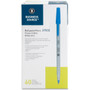 Business Source Ballpoint Stick Pens, Med Pt, 60/BX, Blue (BSN37532) View Product Image