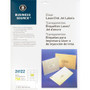 Business Source Mailing Address Labels - 1" Width x 2 3/4" Length - Permanent Adhesive - Rectangle - Laser - Clear Product Image 