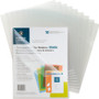 Business Source Letter File Sleeve - 8 1/2" x 11" - 20 Sheets Capacity - Clear Product Image 