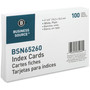 Business Source Plain Index Cards (BSN65260) View Product Image