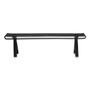 Universal Mesh Off-Desk Shelf, 26.13 x 7 x 7, Black View Product Image