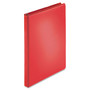 Business Source Red D-ring Binder - 1" Binder Capacity - (BSN26979) Product Image 