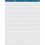 Business Source Standard Ruled Easel Pad - 50 Sheets - 15 lb Basis Weight - 27" x 34" Sheet Size - White Paper - Perforated - (BSN36586) Product Image 