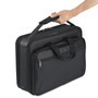 Solo Classic Smart Strap Briefcase, Fits Devices Up to 16", Ballistic Polyester, 17.5 x 5.5 x 12, Black (USLSGB3004) View Product Image