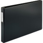 Business Source Tabloid-size Round Ring Reference Binder - 1" Binder Capacity - Tabloid - 11" x 17" Sheet Size - Fastener(s): Round Ring - Black Product Image 