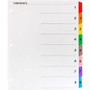 Business Source Table of Content Quick Index Dividers - Printed Tab(s) - Digit - 1-8 - 8 Tab(s)/Set - 8.5" Divider Width x 11" Divider Length - (BSN21901) Product Image 