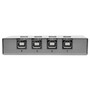Tripp Lite USB 2.0 Printer/Peripheral Sharing Switch, 4 Ports (TRPU215004R) View Product Image