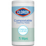 Clorox Cleaning Wipes - Free & Clear (CLO32486) View Product Image