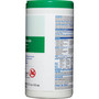Clorox Healthcare Hydrogen Peroxide Cleaner Disinfectant Wipes, 5.75 x 6.75, Unscented, White, 155/Canister, 6 Canisters/Carton View Product Image