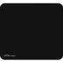 Compucessory Smooth Cloth Nonskid Mouse Pads - 9.50" Width x 8.50" Depth - Black - Rubber, Cloth Product Image 