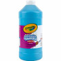 Crayola Washable Tempera Paint - 1 Color(s) - Turquoise - 1 quart - Washable Product Image 