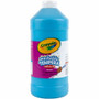 Crayola Washable Tempera Paint - 1 Color(s) - Turquoise - 1 quart - Washable Product Image 