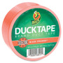 Duck Brand Color Duct Tape - 15 yd Length x 1.88" Width - Neon Orange - For Color Coding, Repairing, Packing, Crafting Product Image 