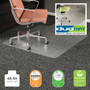 Deflecto DuoMat Carpet/Hard Floor Chairmat (DEFCM23232DUO) View Product Image