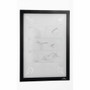 DURABLE DuraFrame Wallpaper - 8.50" x 11" Frame Size - Wall Mountable - Horizontal, Vertical - Sturdy, Anti-glare - Black Product Image 