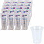 Genuine Joe 12 oz Clear Plastic Cups - 12 fl oz - Clear - Plastic - Cold Drink, Beverage - 25/Pack Product Image 