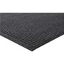 Genuine Joe EcoGuard Indoor Wiper Floor Mats - Indoor - 36" Length x 24" Width - Plastic, Rubber - Charcoal Gray Product Image 